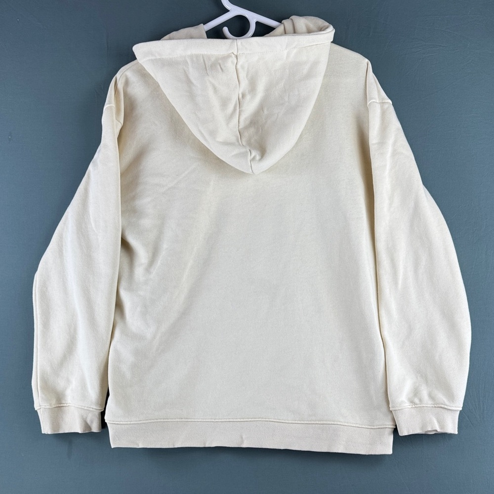 Gucci Cream Pullover Hoodie with Green and Red Stripe Logo - Picture 7 of 11